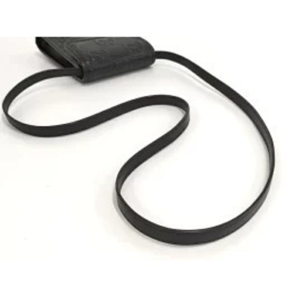 GUCCI Shoulder Bag GG Embossed Leather Black - Picture 4 of 9
